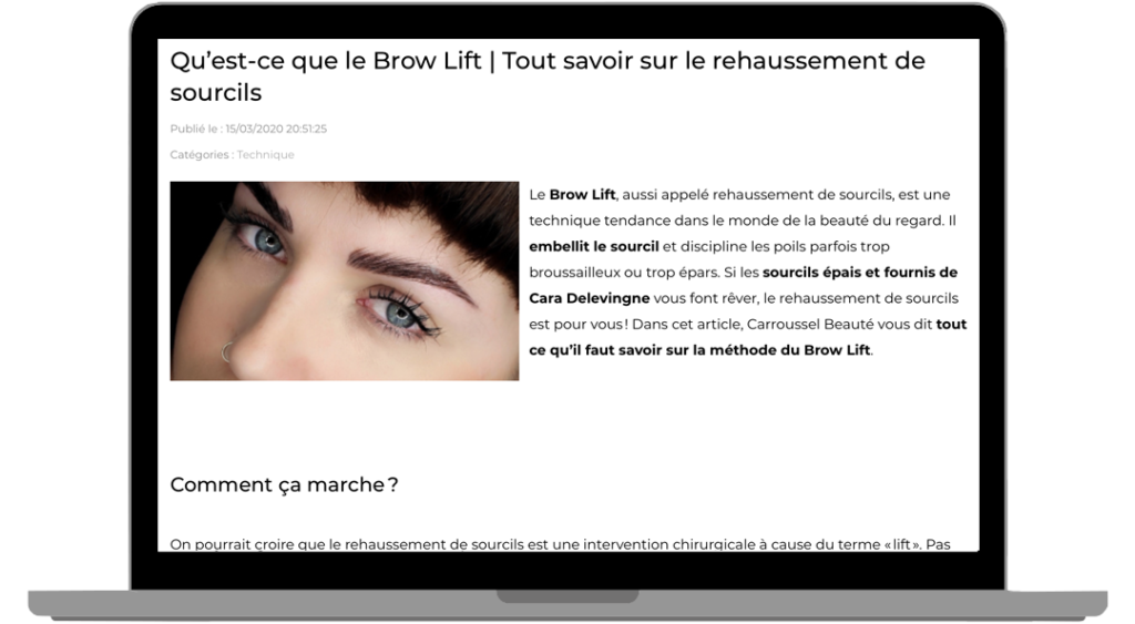 brow lift blog carroussel beauté